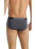 adidas 3er-Set: Slips in Dunkelblau/ Schwarz/ Grau