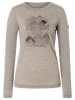 super.natural Functionele longsleeve "Hilly" beige