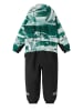 Reima Kombinezon zimowy "Kurikka" w kolorze czarno-zielonym