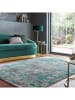 Flair Rugs Kurzflor-Teppich ''Wonderlust Cocktail'' in Grau/ Grün