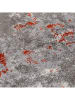 Flair Rugs Kurzflor-Teppich ''Wonderlust Cocktail'' in Grau/ Orange