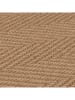 Flair Rugs Jute tapijt beige/rood