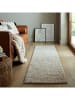 Flair Rugs Laagpolige loper "Minerals" wit/zwart