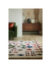 Flair Rugs Woll-Teppich "Shaggy" in Bunt