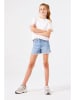 Garcia Jeans-Shorts "Rianna" in Hellblau