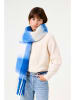 Garcia Sjaal wit/blauw