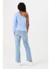 Garcia One-shoulder top lichtblauw