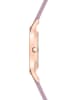 Tamaris Quarzuhr in Lila/ Roségold/ Weiß