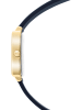 Tamaris Kwartshorloge donkerblauw/goudkleurig