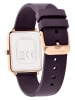 Tamaris Quarzuhr in Pflaume/ Roségold