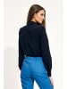 Nife Bluse in Dunkelblau