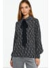 Nife Bluse in Schwarz