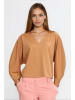 Nife Blouse lichtbruin