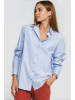 Nife Bluse in Hellblau