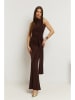 made of emotion Sukienka w kolorze brązowym