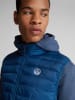 North Sails Doorgestikte bodywarmer blauw