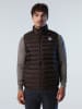 North Sails Doorgestikte bodywarmer bruin
