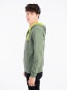 North Sails Sweatjacke in Salbei/ Gelb