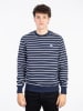 North Sails Sweatshirt in Dunkelblau/ Weiß