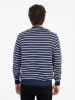 North Sails Sweatshirt in Dunkelblau/ Weiß