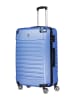 Canadian Peak 5tlg. Hardcase-Trolleyset "Shockeak" in Blau