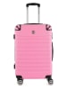 Canadian Peak 5tlg. Hardcase-Trolleyset "Shokeak" in Rosa