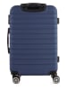 Canadian Peak 5-delige hardcase-trolleyset "Shokeak" donkerblauw