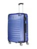 Canadian Peak 5-delige hardcase-trolleyset "Shockeak" blauw