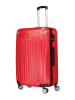 Canadian Peak 5tlg. Hardcase-Trolleyset "Softlesseak" in Rot