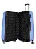 Canadian Peak 5tlg. Hardcase-Trolleyset "Solomuneak" in Hellblau