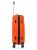 Canadian Peak 5tlg. Hardcase-Trolleyset "Solomuneak" in Orange