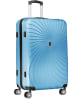 Canadian Peak 5tlg. Hardcase-Trolleyset "Sunlighteak" in Hellblau