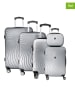Canadian Peak 5-delige hardcase-trolleyset "Sunlighteak" grijs