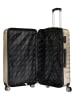 Canadian Peak 3tlg. Hardcase-Trolleyset "Shockeak" in Gold