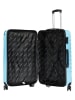 Canadian Peak 3-delige hardcase-trolleyset "Shockeak" lichtblauw
