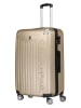 Canadian Peak 3tlg. Hardcase-Trolleyset "Softlesseak" in Gold