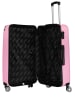 Canadian Peak 3tlg. Hardcase-Trolleyset "Softlesseak" in Rosa