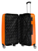 Canadian Peak 3-delige hardcase-trolleyset "Softlesseak" oranje