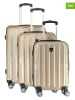 Canadian Peak 3-delige hardcase-trolleyset "Sorenteak" beige