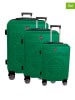 Canadian Peak 3tlg. Hardcase-Trolleyset "Stanisleak" in Grün