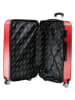 Canadian Peak 3-delige hardcase-trolleyset "Stanislaeak" rood