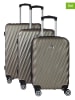 Canadian Peak 3tlg. Hardcase-Trolleyset "Swapeak" in Beige