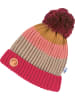 finkid Mütze "Pompula" in Pink/ Grau