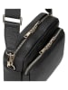 Wojas Leder-Umhängetasche in Schwarz - (B)23 x (H)16 x (T)6 cm