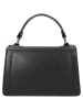 Wojas Leder-Henkeltasche in Schwarz - (B)18 x (H)12 x (T)5 cm