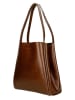 Wojas Leder-Schultertasche in Hellbraun - (B)33 x (H)30 x (T)19 cm