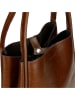 Wojas Leder-Schultertasche in Hellbraun - (B)33 x (H)30 x (T)19 cm