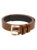 Wojas Leder-Gürtel in Hellbraun