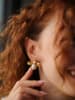 L'Atelier de Gaia Vergold. Ohrstecker mit Perlen
