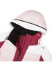 Icepeak Ski-/ Snowboardjacke "Florala" in Rosa/ Rot/ Weiß